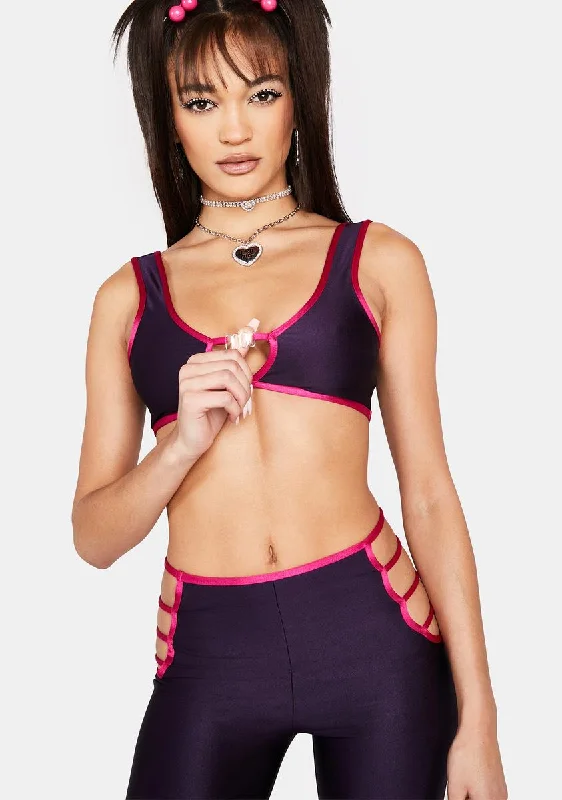 Dressed Like A Hottie Bra Top Women's Plus-Size Attire