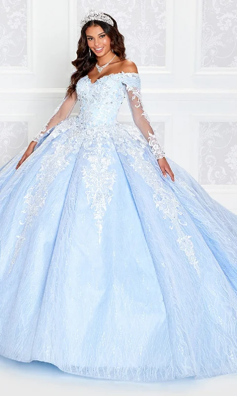 Trend Leading Collection Princesa Off-the-Shoulder Lace Quince Dress PR12267