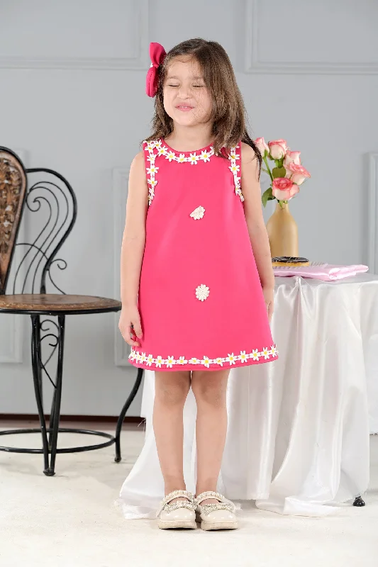 Online Boutique Stores Pink Duchess Lace Dress