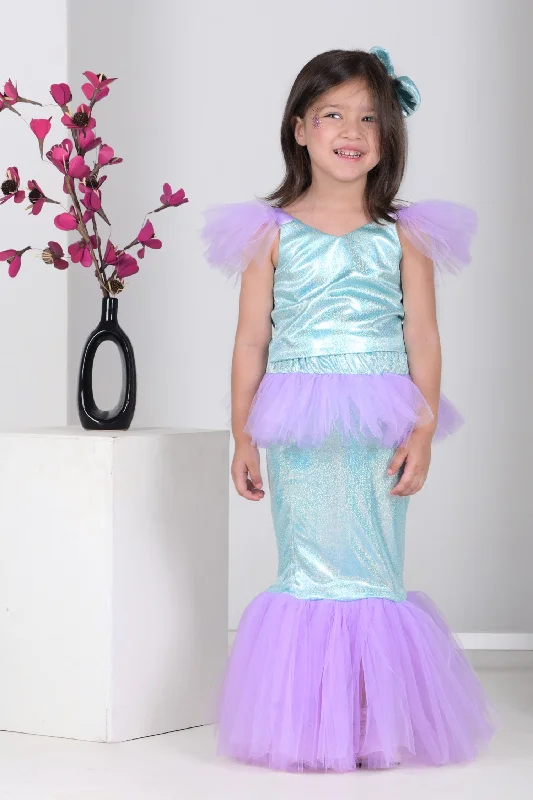 Winter Wardrobe Clearance Starfish Shimmer Mermaid Dress