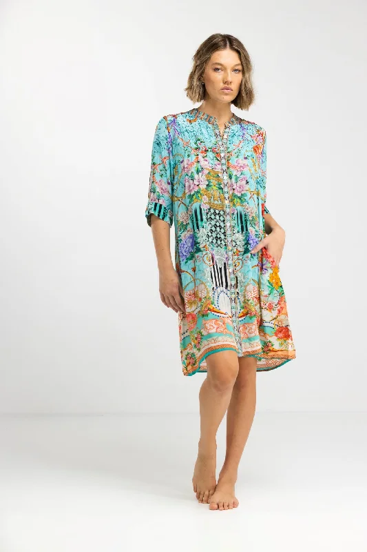 Redefining Women's Fashion Palermo Collection Pintuck Dress