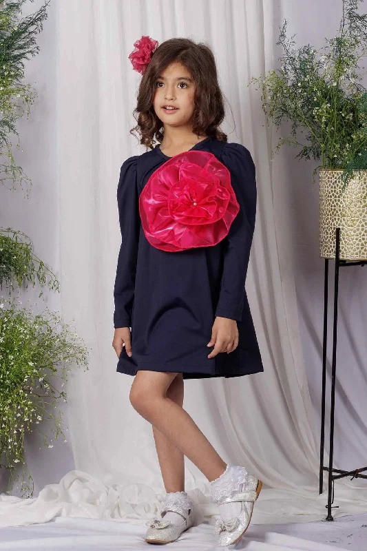 Comfortable Outfit For Women Grand Rosette Dress