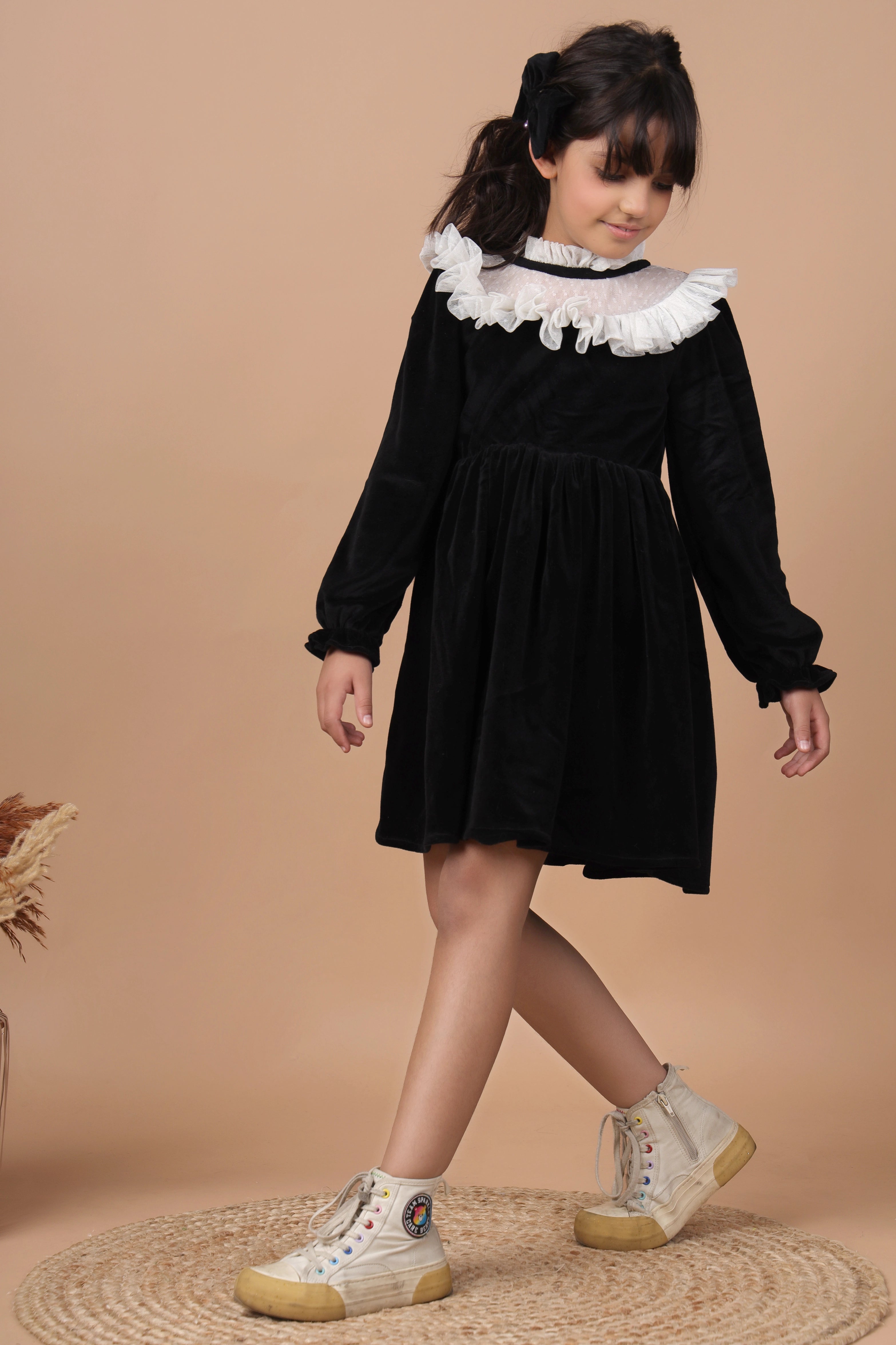 Limited Stock Starry Velvet Dress
