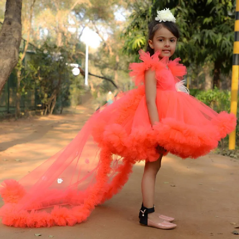 Effortless Style, Endless Impact Coral Blush Tail Dress
