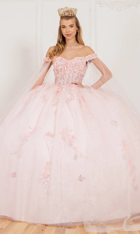 Comfortable Casual Women's Clothing Quinceanera Dress: Cinderella Couture 8075J