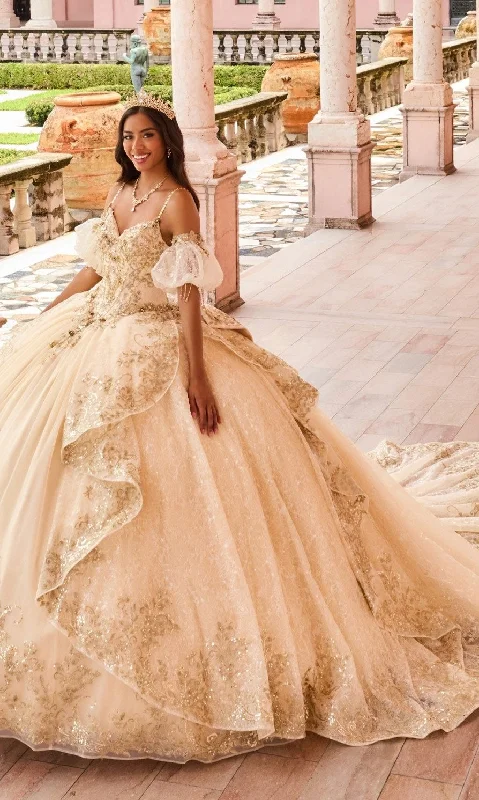 Casual Wear Lace Quinceanera Dress: Princesa PR30161