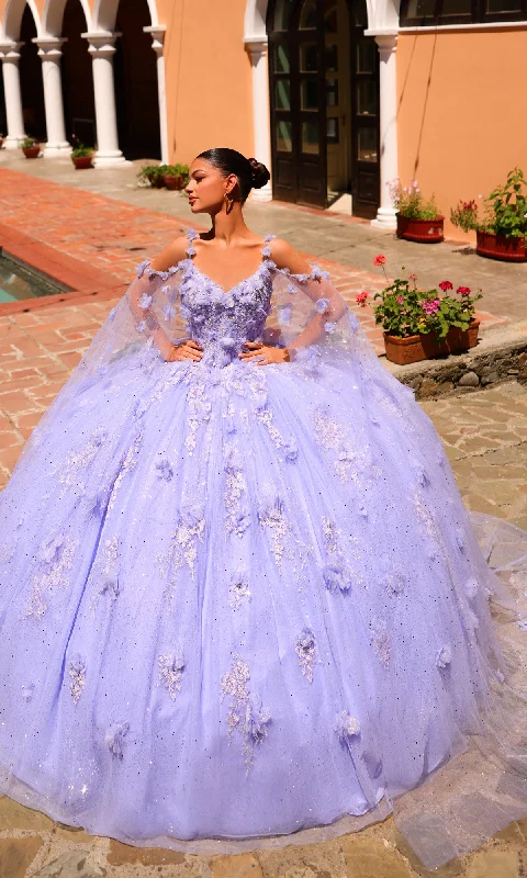 Versatile Outfits Amarra 54254 Periwinkle Purple Quinceañera Dress