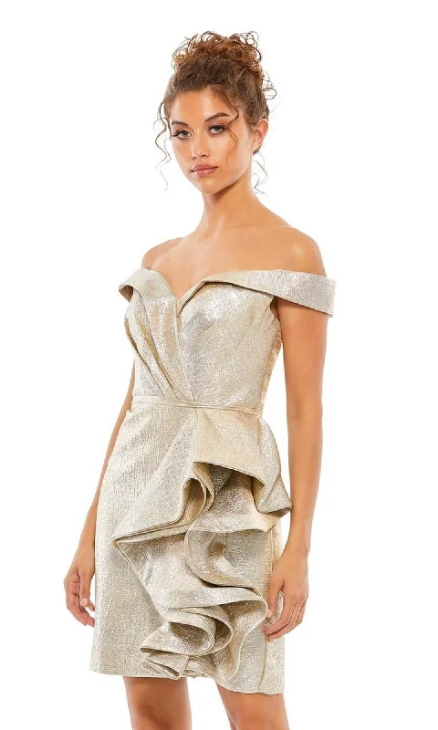 Clothing Sales Off-Shoulder Cocktail Dress 68325 by Mac Duggal
