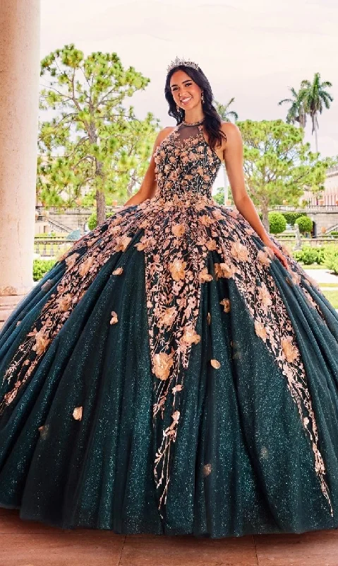 Women's Clothing Online Sale High-Neck Princesa Quinceañera Dress PR12262