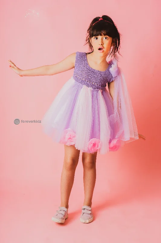 Limited Time Lavender Crochet Tutu Dress