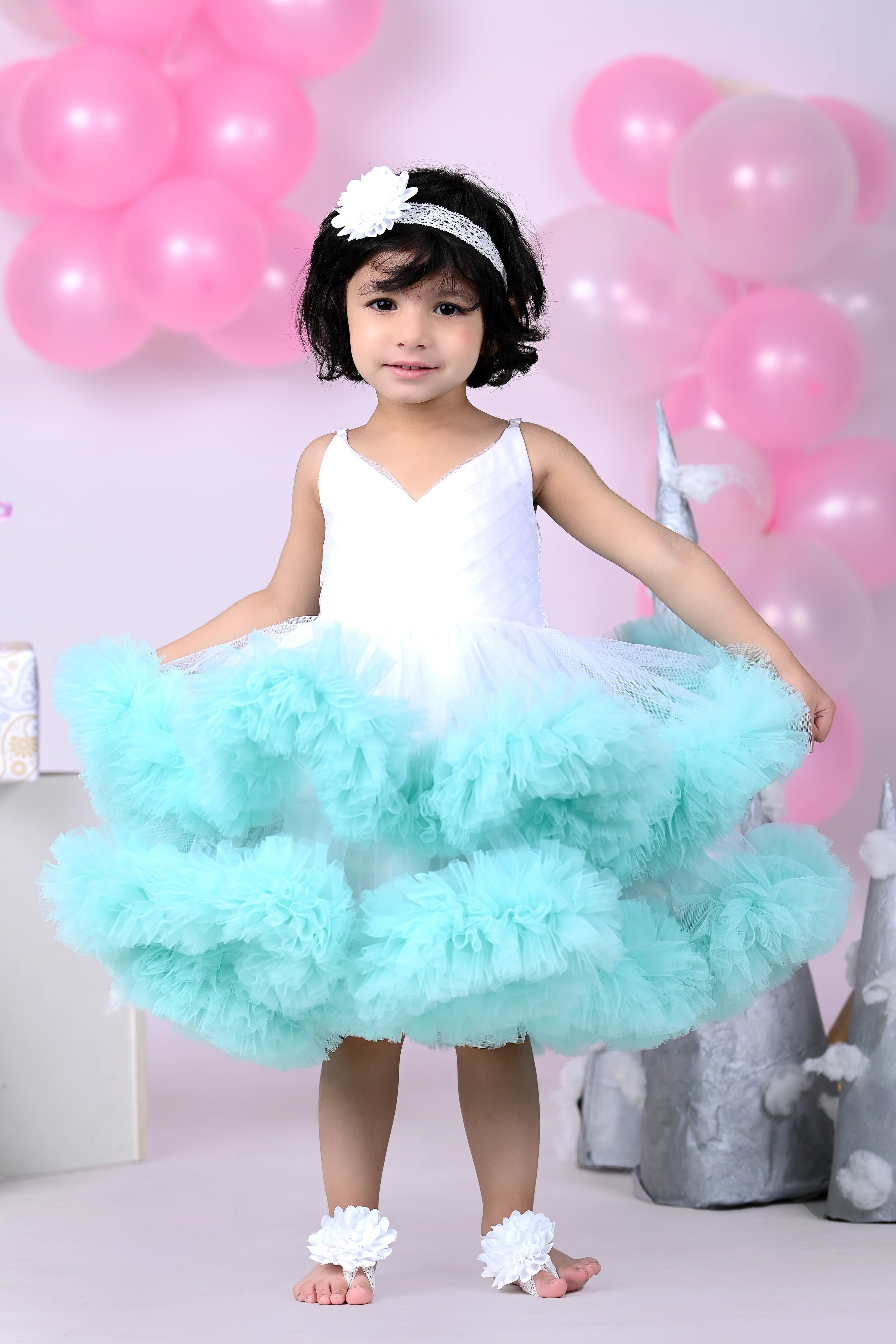 Graceful Fashion Seashell Fairytale Dress