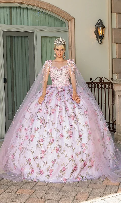 Women's Outerwear for All Weather Conditions Quinceanera Dress 1715 By Dancing Queen