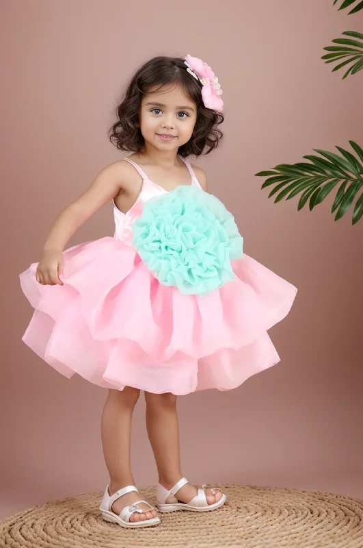 Fashion Essentials Pink Punch Delight Dress