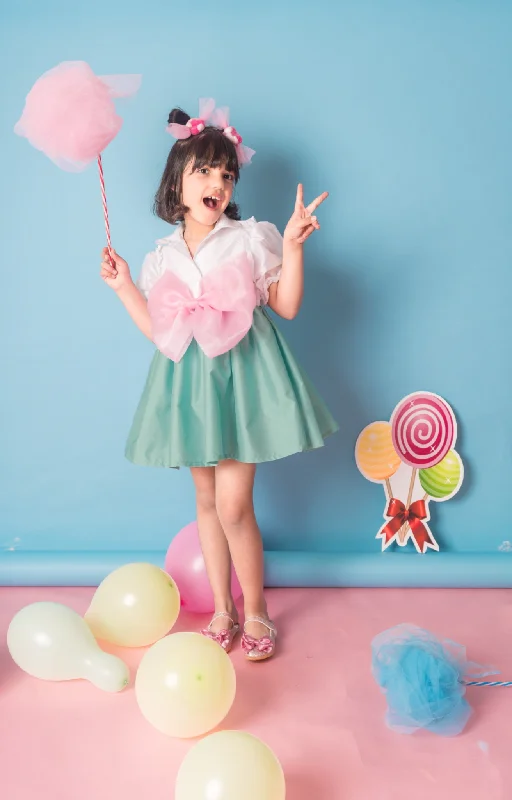 Holiday Discount Marshmallow Treat Bubble Dress
