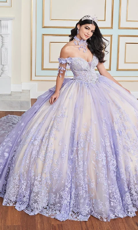 Affordable Women's Clothing Glow-in-the-Dark Quinceanera Dress: Princesa PR30172