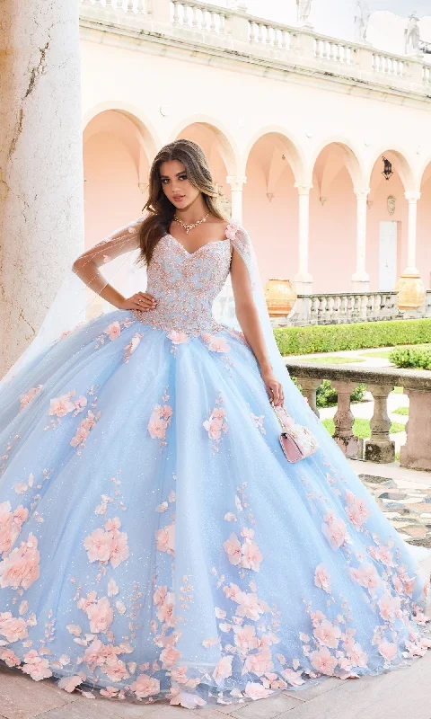 Hot Brand Discounts PR22021 Princesa Glow-in-the-Dark Quinceañera Dress