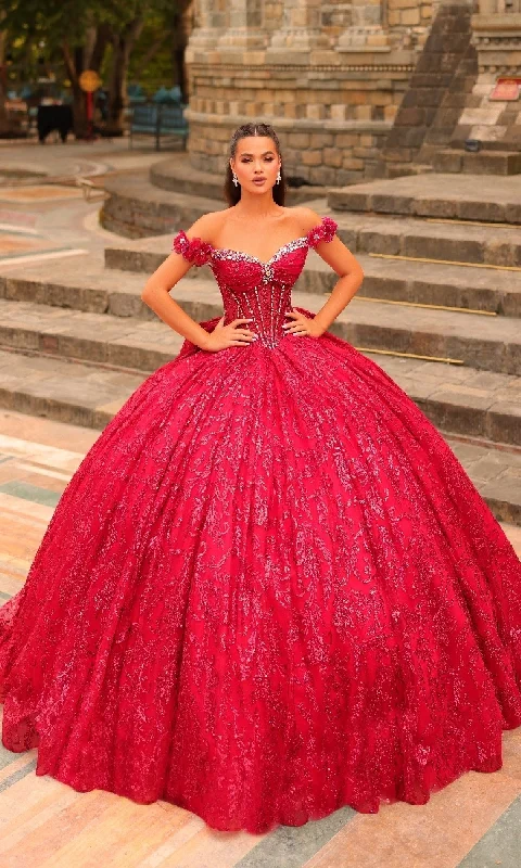 Sustainable Women's Clothes Corset Quinceanera Dress: Amarra 54237
