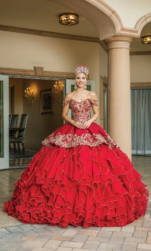 Cottagecore Rustic Charm Style Quinceanera Dress 1599 By Dancing Queen