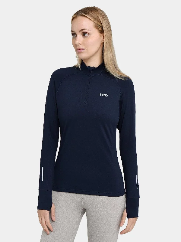 Winter Run Thermal Long Sleeve Running Top For Women With Brushed Inner Fabric Women's Occasion Wear Clothes