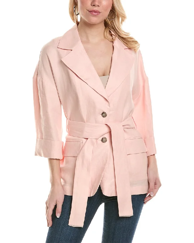 Peserico Linen Blazer Trendy Boutique Online