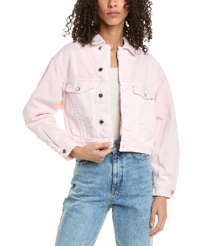 IRO Laced Denim Jacket Women's Seasonal Clothing