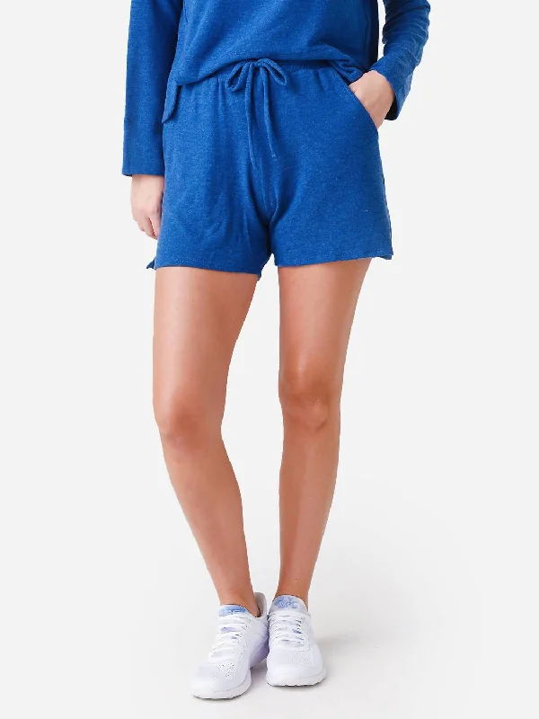 Soft Short In Classic Blue Comfortable Loungewear for Women