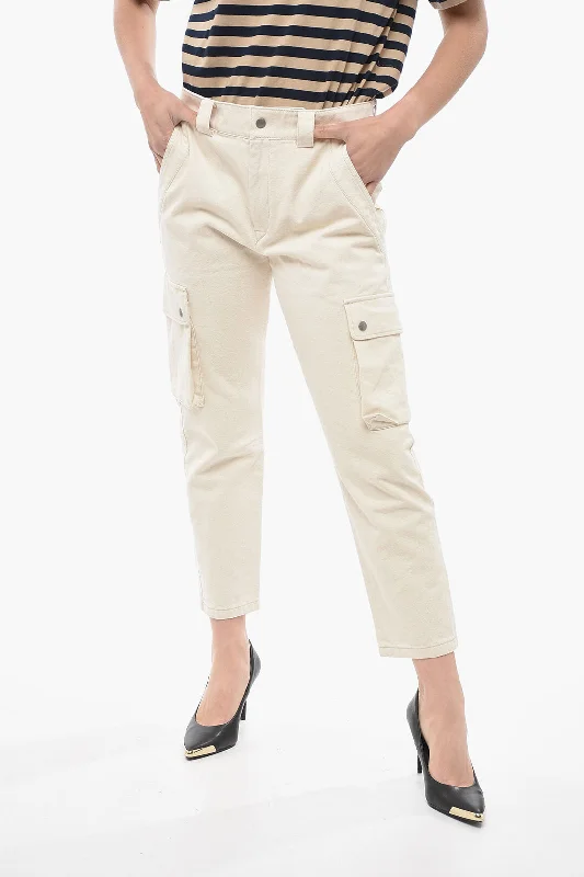 Isabel Marant Cotton EVALIA Cargo Pants Women's Charming Outfit For Events