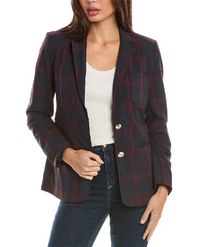 T Tahari Two-Button Blazer Women's Occasion Wear Clothing