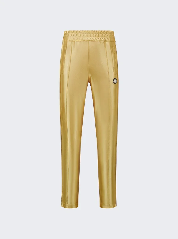 Moncler Genius X Palm Angels Track Pants Yellow Chic Casual Wardrobe Essentials