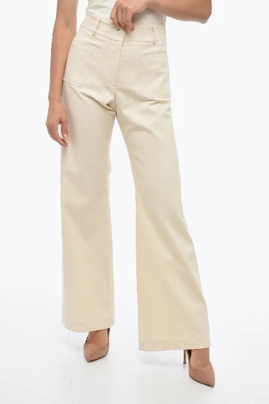 QL2 Denim NINA Wide-Leg Pants Clothing For Women