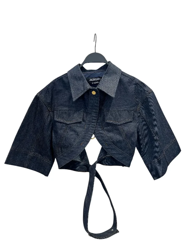 JACQUEMUS/Denim Jkt/40/Denim/NVY/ Effortless Chic for Women