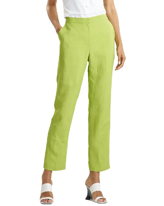 Natori Linen Slim Pant Charming Women's Outfit For Special Occasions