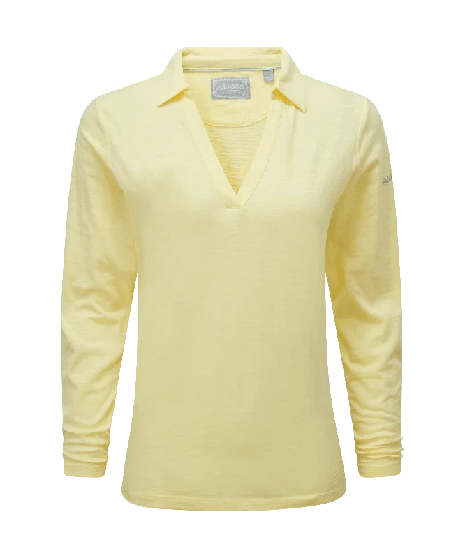 Pentle Bay Top - Pale Lemon Women's Travel Apparel