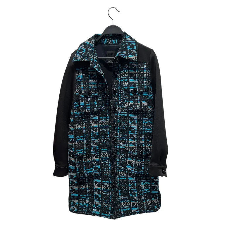 ANNA SUI/Coat/S/Floral Pattern/Cotton/BLK/ Women's High-Fashion Clothes