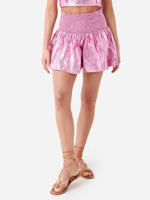 Erica Short In Pink Parade Women's Trendy Clothes