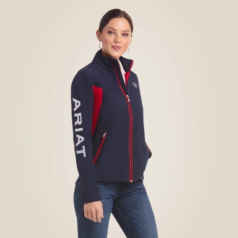 Ariat Women's New Team Softshell Jacket Plus Size Women Wear