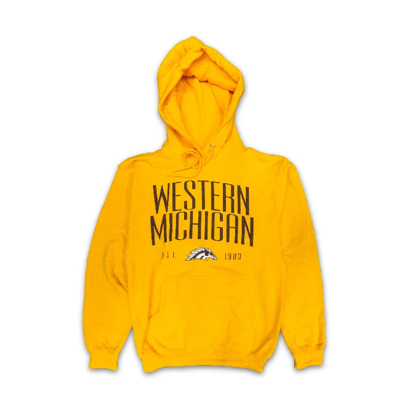 Western Michigan Modern Hoodie Women's Clothing Apparel