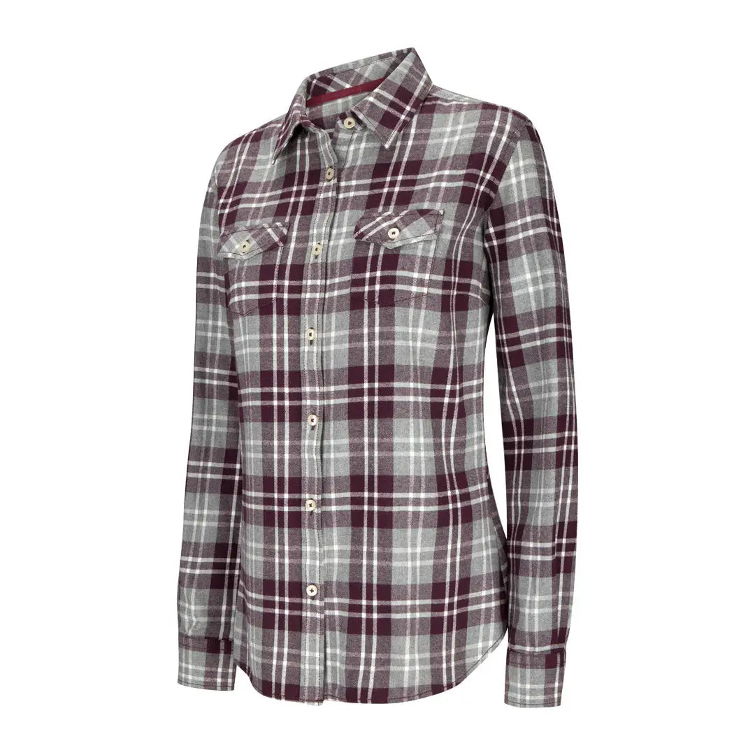 Hoggs of Fife Eilidh Ladies Flannel Shirt Affordable Trendy Clothes For Women