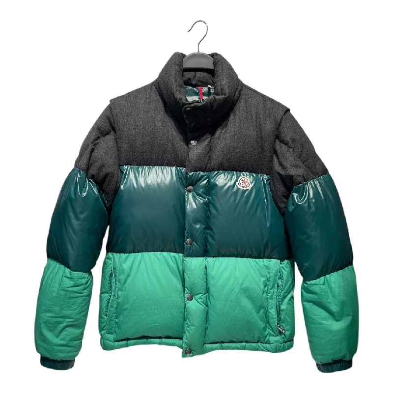 MONCLER/Puffer Jkt/M/Nylon/GRN/ Women's Activewear Attire