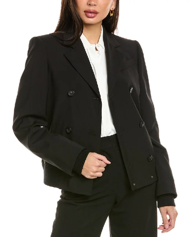 Sportmax Fascia Wool Jacket Stylish Women's Clothing