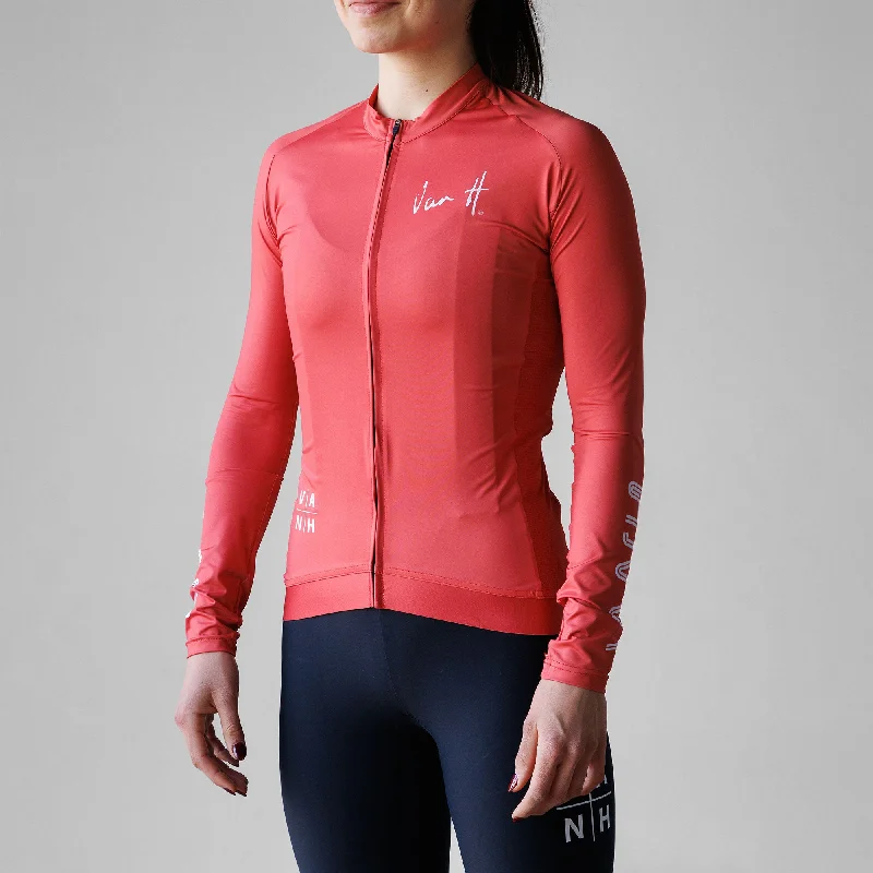 Rosso Long Sleeve Jersey Women's Night-Out Clothes