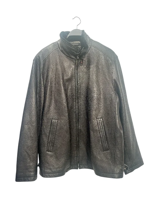 Vintage/Leather Jkt/54/Leather/BLK/Sheepskin Inside Women's Clothing