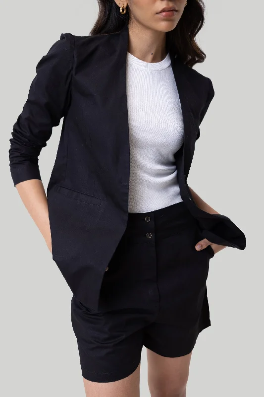 Summer Heat Blazer in Black Casual Clothes For Women