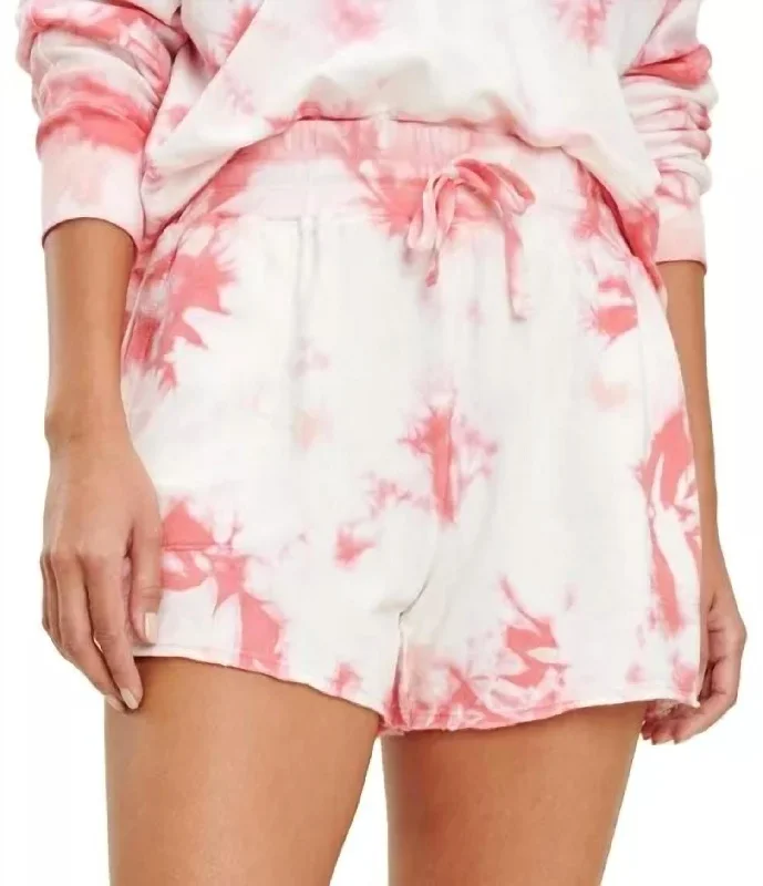 Burst Tie Dye Short In Vienna Sun Online Boutique Clothing