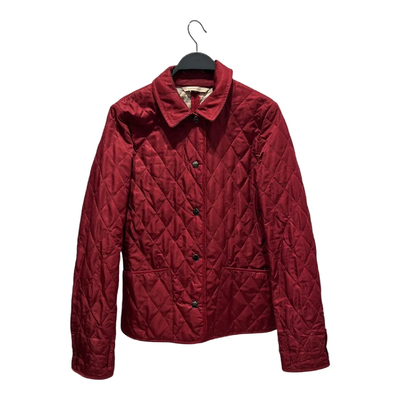 BURBERRY LONDON/Quilted Jkt/S/RED/ Designer Women's Fashion Online