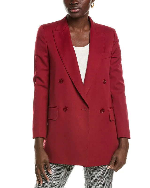 Max Mara Pevera Wool & Mohair-Blend Blazer Women's Active Clothing