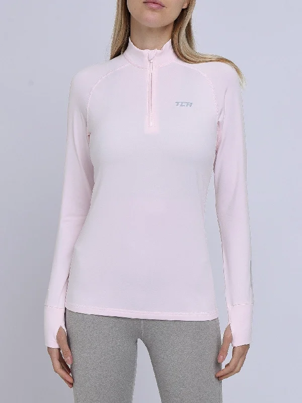 Winter Run Thermal Long Sleeve Running Top For Women With Brushed Inner Fabric Women's Professional Clothes