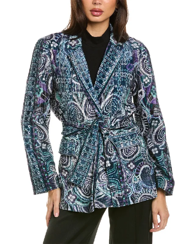 Kobi Halperin Abott Velvet Jacket Classic Women's Clothing Styles