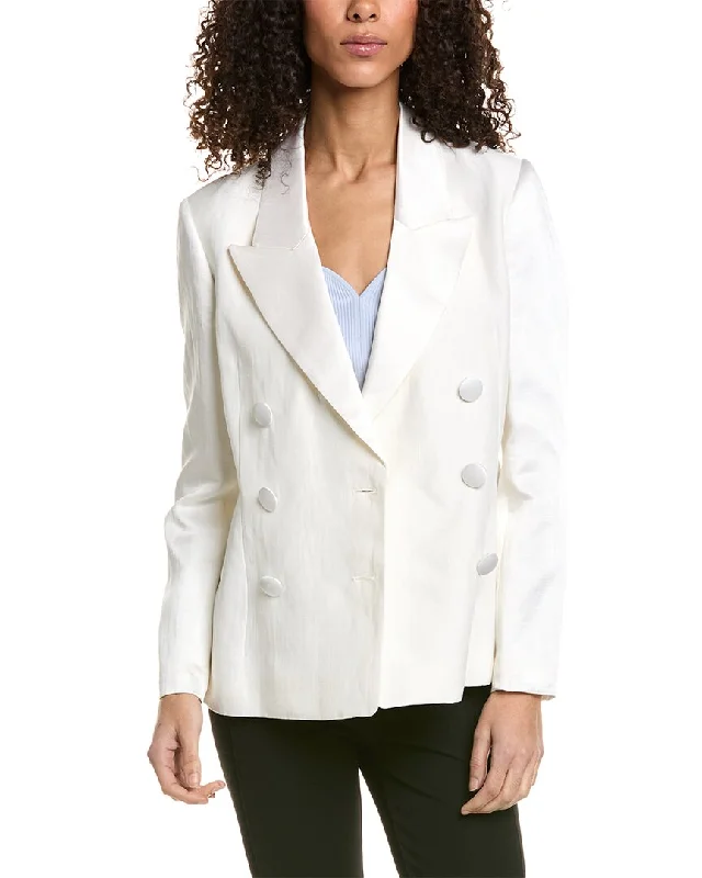 Ted Baker Linen-Blend Jacket Online Clothing Boutiques