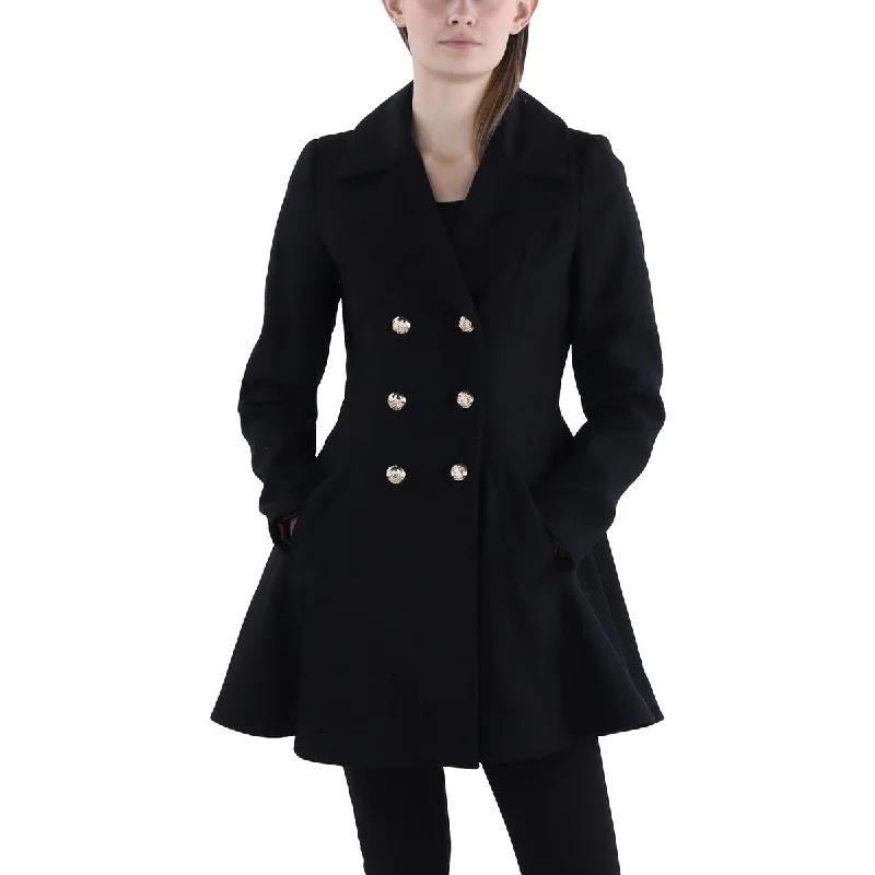 Womens Fall Wool Pea Coat Women's Everyday Apparel